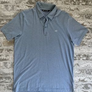 NWOT Light Blue Travis Mathew Polo
